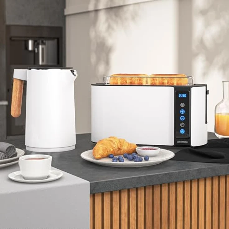 Arendo Sixcook Eierkocher, Edelstahl, 6-fach, mit Warmhaltefunktion, frei wählbarer Härtegrad, 400 W, Indikationsleuchte, für bis zu 6 Eier – Bild 6