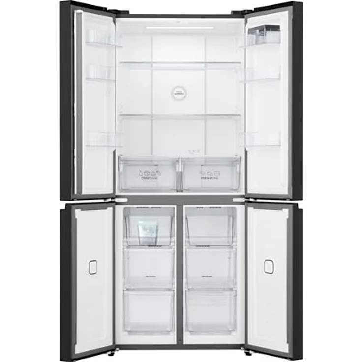Gorenje NRM819D61BX Kühl-/Gefrierkombination, Crossdoor, 460 Liter, NoFrost Plus, leiser Betrieb, Schwarz – Bild 14