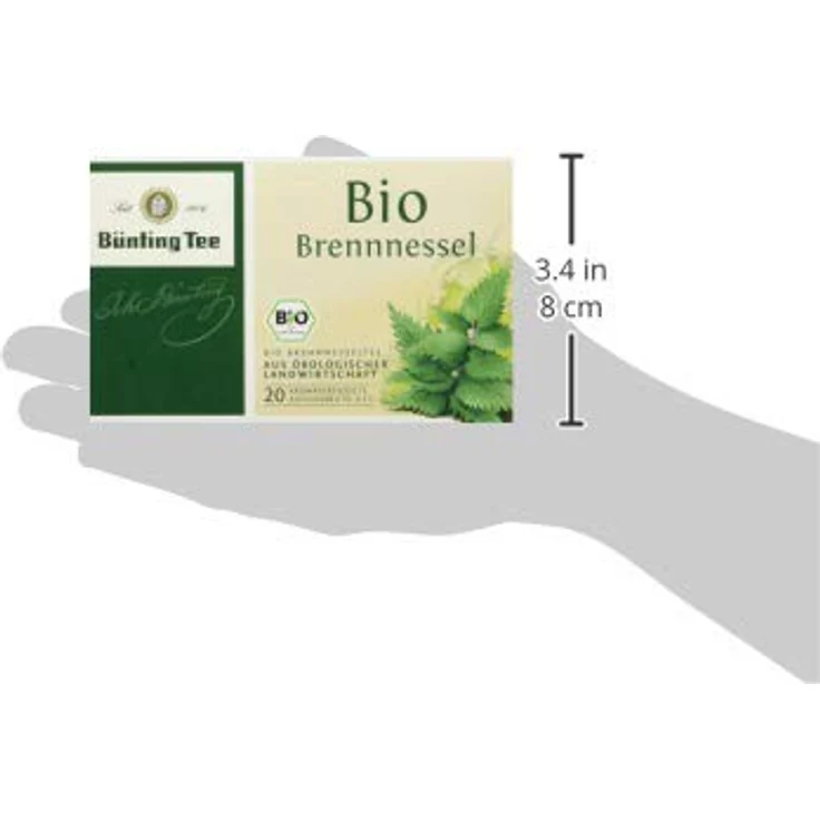 Bünting Tee Bio Brennnessel, 20 Tassenbeutel – Bild 5