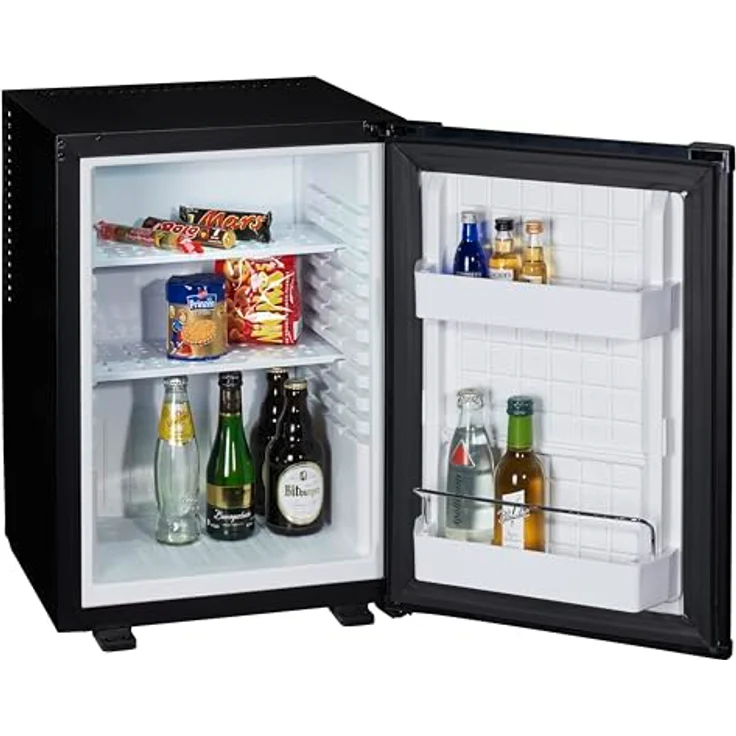 PKM MC40E Mini-Kühlschrank | Semi-Konduktor-Kühlschrank | 34 Liter Kühlen | LED-Beleuchtung – Bild 3