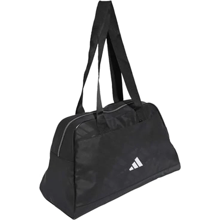 adidas Performance MNGRM BWL BAG, Sporttasche aus 100% Polyester, schwarz/weiß, trocken abwischbar – Bild 2