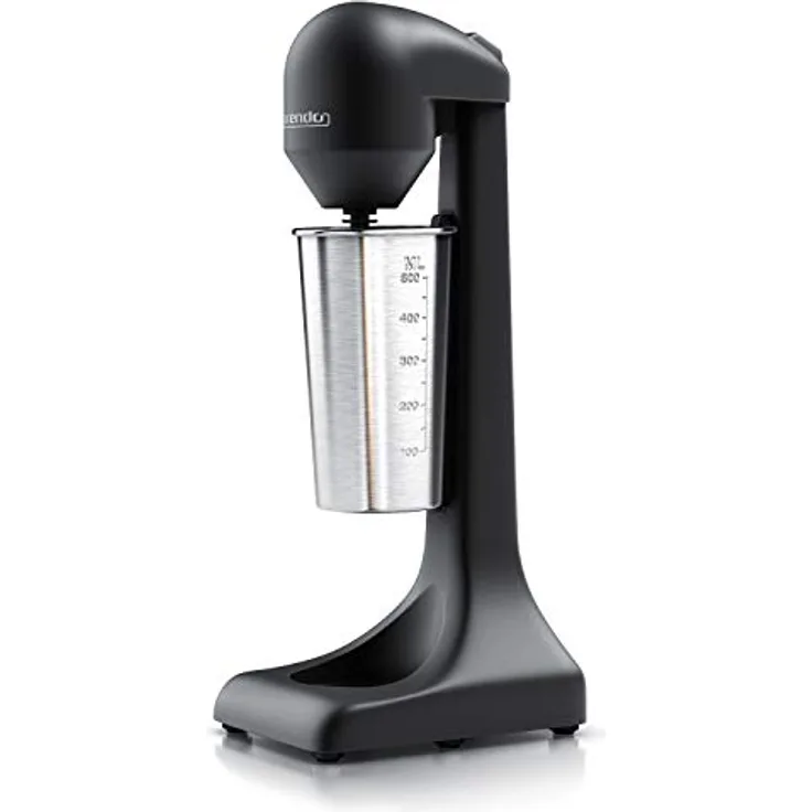 Arendo Drink Mixer, elektrischer Standmixer mit 500 ml Becher, 22.000 U/min, 2 Geschwindigkeitsstufen, inklusive Doppelrührstab für Fitness Drinks und Cocktails
