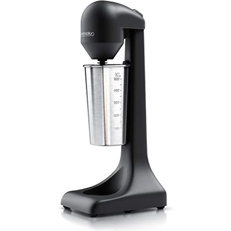 Arendo Drink Mixer, elektrischer Standmixer mit 500 ml Becher, 22.000 U/min, 2 Geschwindigkeitsstufen, inklusive Doppelrührstab für Fitness Drinks und Cocktails – Bild 1