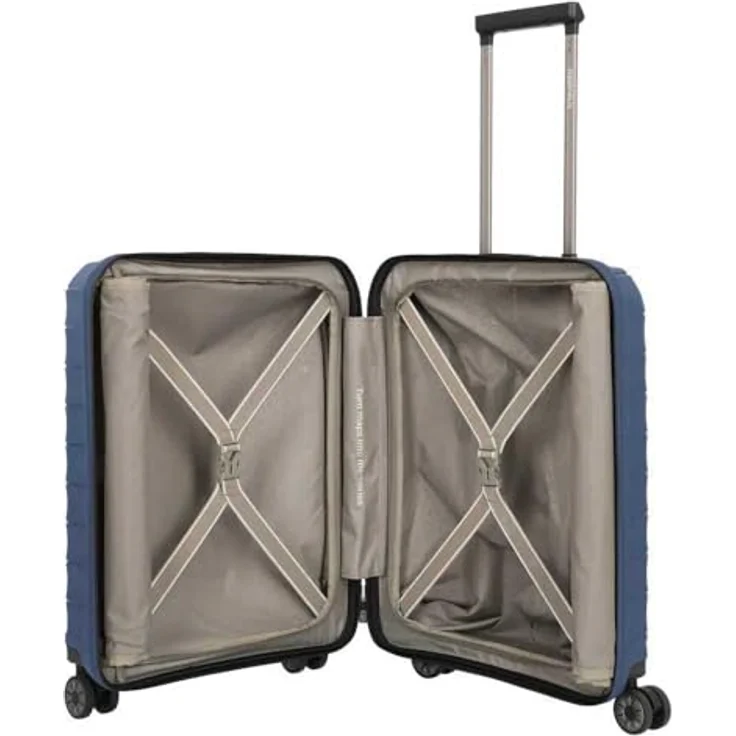 Travelite Mooby Kabinentrolley 55 cm, 4 Rollen mit Laptopfach, marineblau – Bild 7