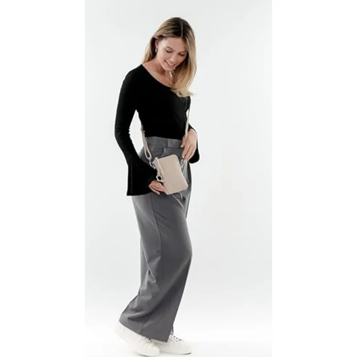 Suri Frey Handyetui Debby, Umhängetasche in Beige, vegan, Echtleder-Optik, 13 x 18 x 3 cm – Bild 2