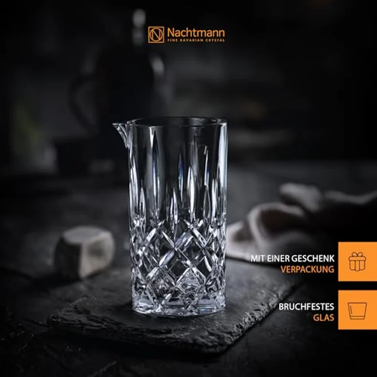 Spiegelau & Nachtmann, Mixingglas-Rührglas für Cocktails, 750 ml, Kristallglas, Noblesse, 101258 - Preisvergleich – Bild 3
