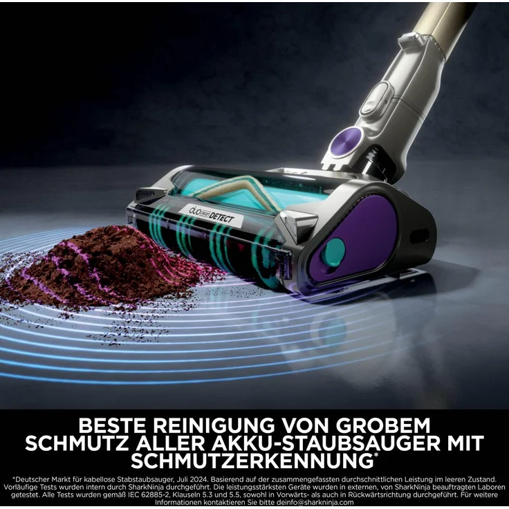 Shark PowerDetect Clean & Empty Akku-Staubsauger 380W, 70 Min Laufzeit, 2L Volumen, EdgeDetect, ideal für Tierhaare & Allergiker – Bild 5