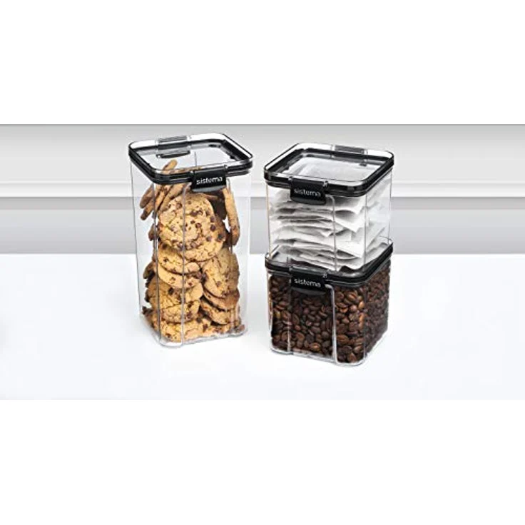 Sistema Tritan Ultra Square 2,75L, Mehrfarbige Lunchbox mit BPA-freiem Tritan-Material – Bild 6