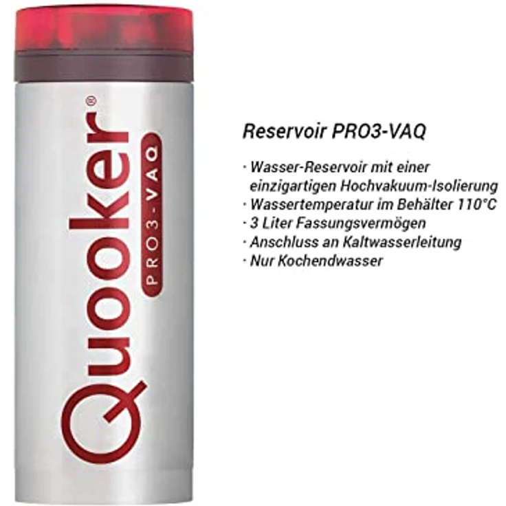 Quooker PRO3-VAQ B & CUBE | Flex schwarz 100°C Sprudel- & Kochendwassersystem – Bild 5