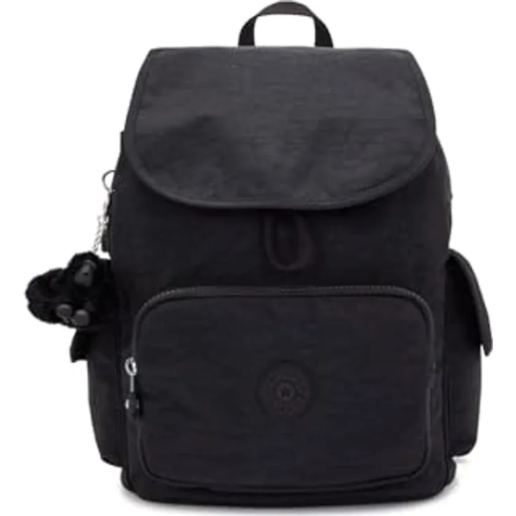 Kipling Basic City Rucksack 33,5 cm, schwarz, 100% Polyamid, Maße 27 cm x 19 cm x 33,5 cm