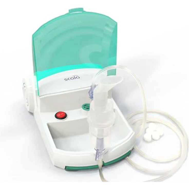 SC 9420 Inhalator für die Aerosoltherapie Tischgerät Inhaliergerät Inhalationsgerät Erwachsene und Kinder – Bild 5