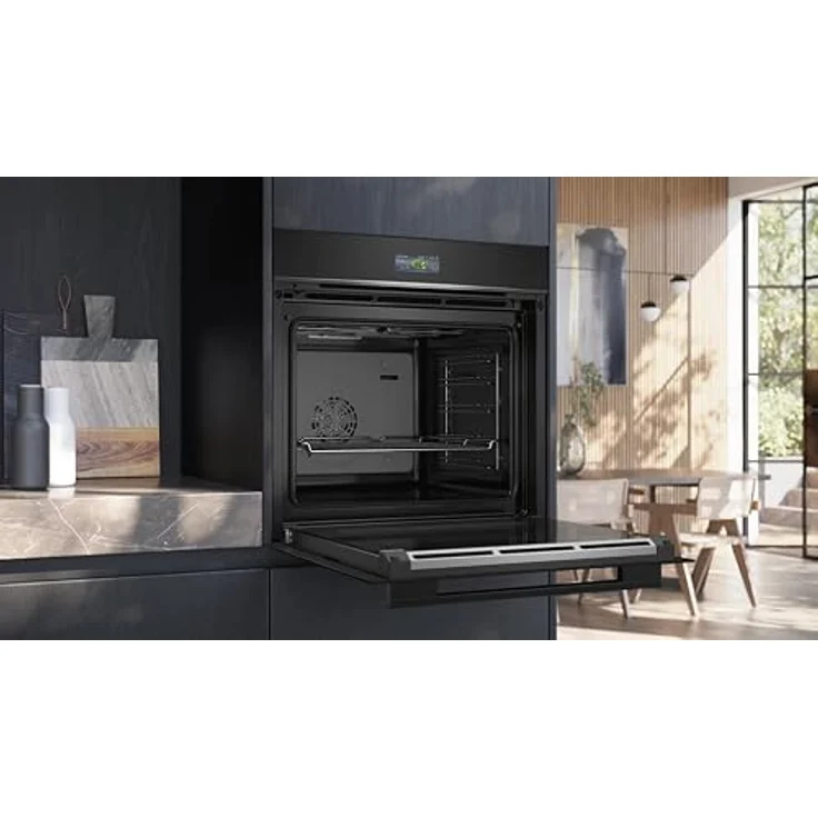 Siemens iQ700 HB776GMB1F Einbaubackofen, 71 L, Schwarz, Edelstahl, AutoClean, inkl. Lieferung – Bild 5