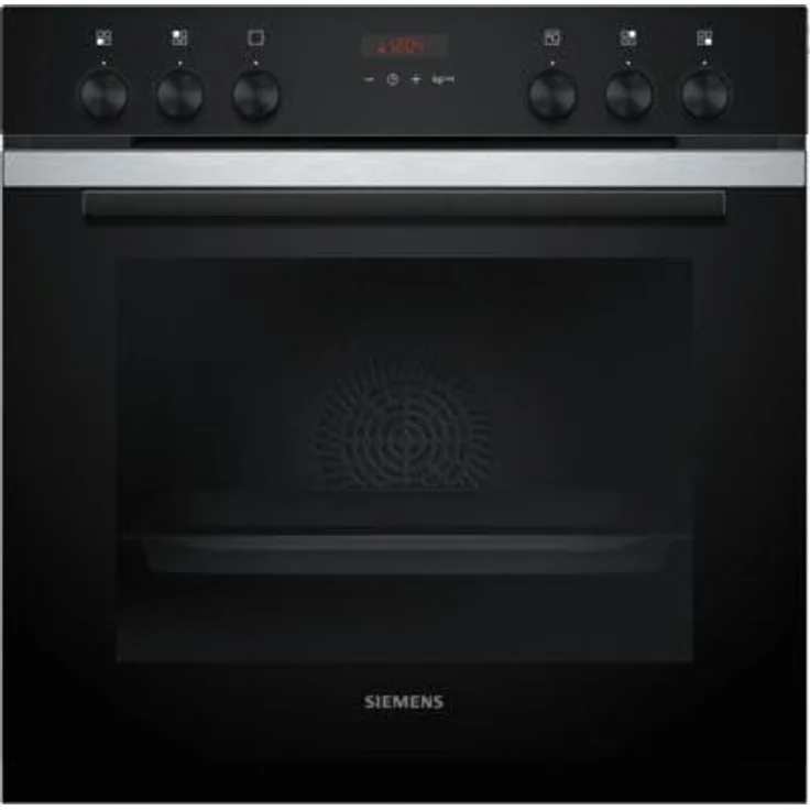 Siemens HE273ABS3 iQ300, Einbau-Herd 60 x 60 cm, Edelstahl mit activeClean, Pyrolyse und LED-Display