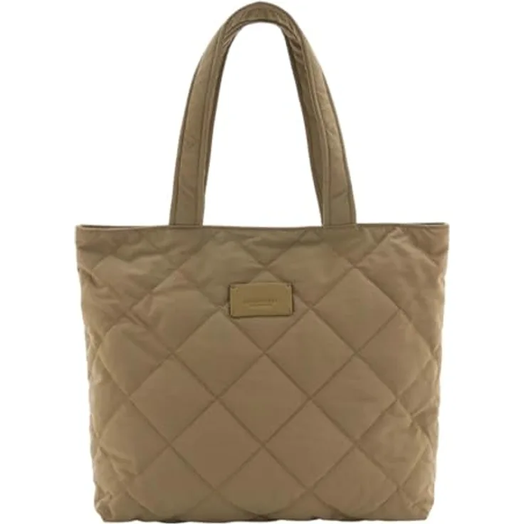 Seidenfelt Hetta Shopper Tasche, 34.5 cm, braun, 100% Polyester, vielseitig und geräumig