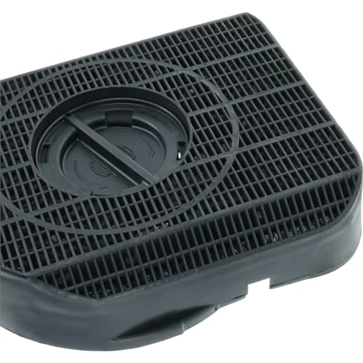 vhbw 4x Aktivkohlefilter kompatibel mit Bosch DWW096520/01, DWA061450/01, DWA091450/01, DKE975BGB, schwarz, effektive Geruchsreduzierung für Dunstabzugshaube – Bild 5