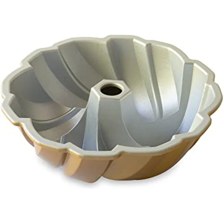 Nordic Ware NW 95577 Kuchenform zum 75. Jahrestag, geflochtenes Seil, goldfarben, 12 Tassen Fassungsvermögen, Backformen – Bild 2