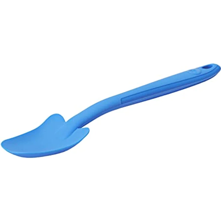 Kochblume Restelöffel S, Hitzebeständig bis 230°, BPA-frei, spülmaschinenfest, 20cm, Farbe: blau – Bild 3
