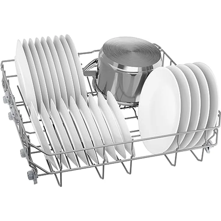 Bosch Serie 4 SMS4HMI07E, Freistehende Spülmaschine für 14 Maßgedecke, Edelstahl, Energieeffizienzklasse D, 42 dB Geräuschpegel, Bosch Home Connect – Bild 9