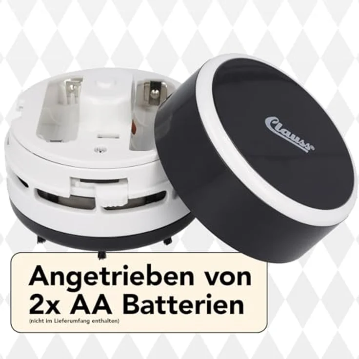 Clauss CL-50001 00 Mini-Sauger 2Clean, batteriebetrieben, schwarz-weiß – Bild 6