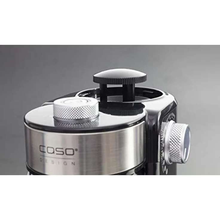 CASO Barista Crema - Elektrische Design- Kaffeemühle, Mahlgradeinstellungen von fein bis grob, aromaschonendes Mahlen durch professionelles Scheibenmahlwerk, leistungsstarker 150 Watt Motor – Bild 4
