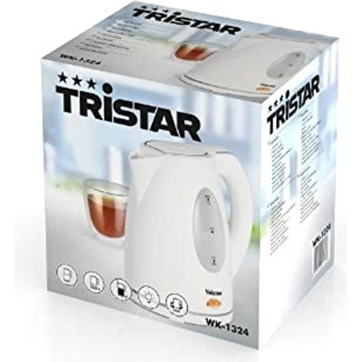Tristar WK-1324 Wasserkocher ? Fassungsvermögen: 1,5 l ? 360° drehbar – Bild 6