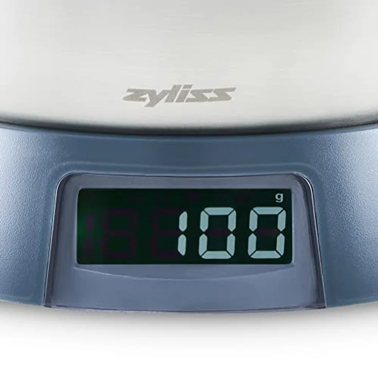 Zyliss E970054 Digitale Küchenwaage, Kunststoff, Blau – Bild 4