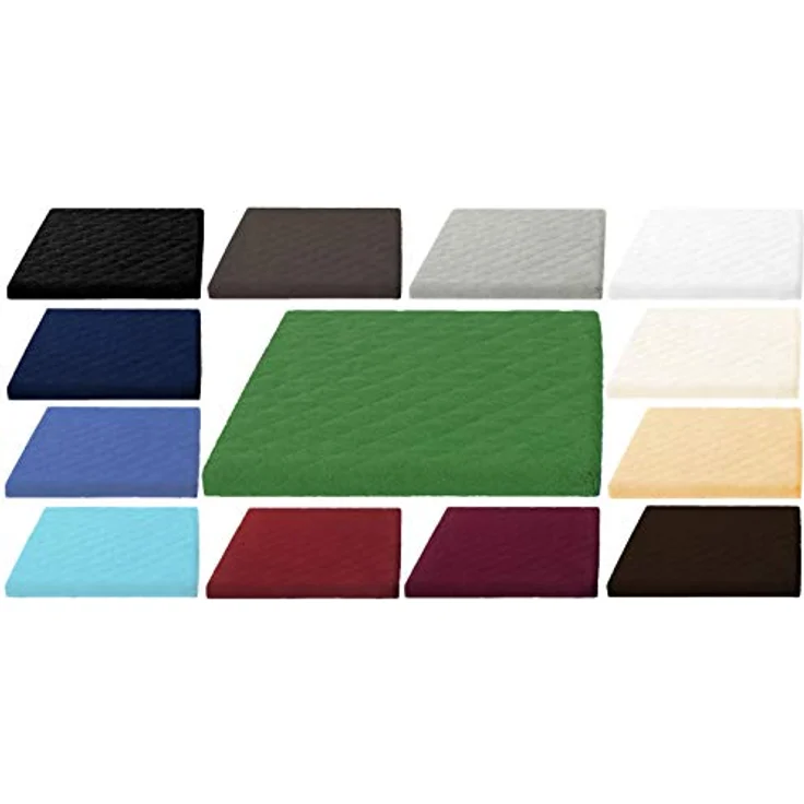 Brandsseller Waschmaschinenbezug & Trocknerbezug, gepolsterte Schutzhülle mit Gummizug, 60x60 cm, cremeweiß – Bild 5