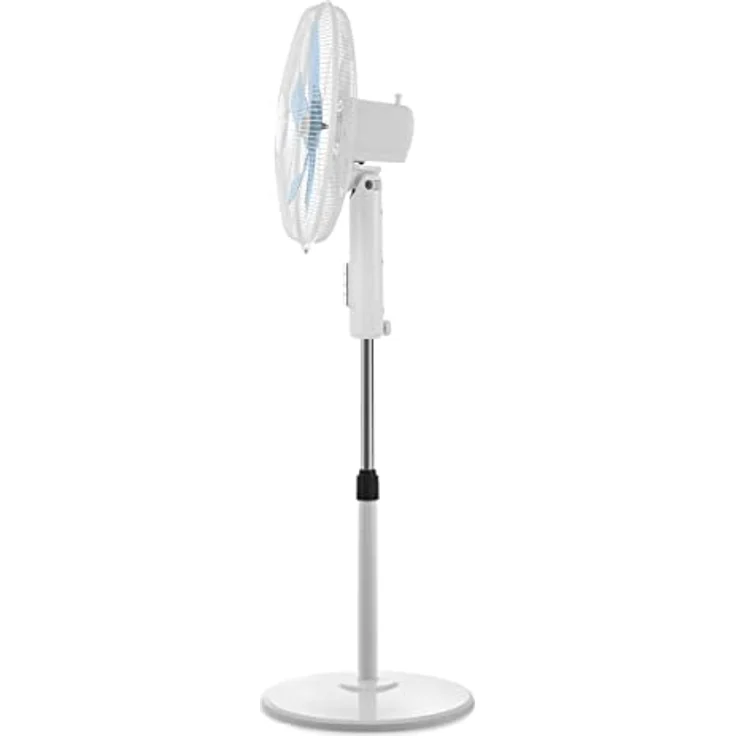 Orbegozo SF 1040 Standventilator, 3 Geschwindigkeiten, geräuscharm, mehrfach schwenkbar, höhenverstellbar, 45 W, Weiß – Bild 3