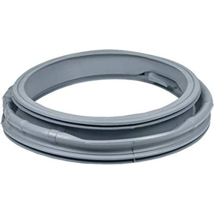 LUTH Premium Profi Parts Türmanschette Türdichtung, grau, kompatibel mit Samsung DC64-02750A DC64-02888A, 410mm x 410mm x 68mm, 3 Wasserausläufe – Bild 4