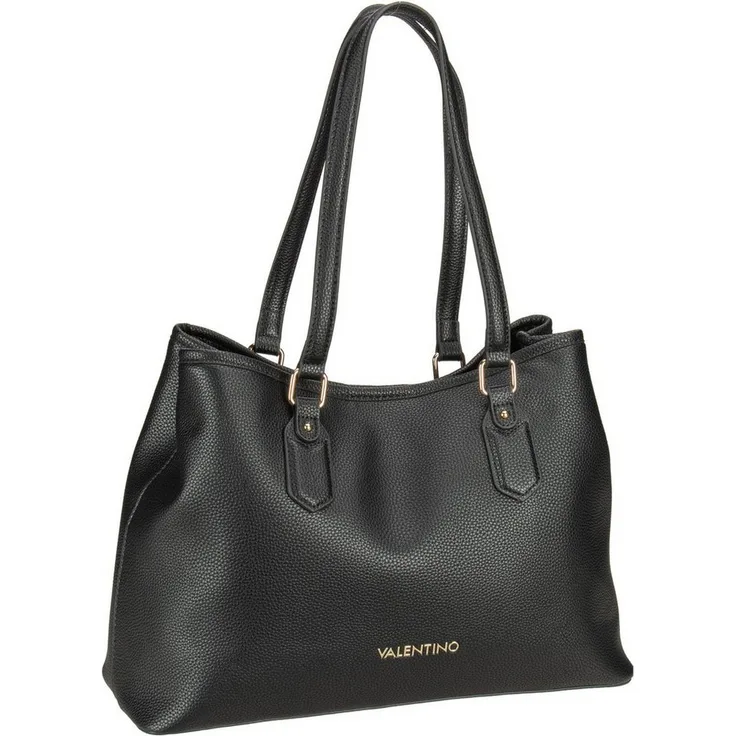 VALENTINO BAGS Shopper Brixton X01, eleganter Einkaufstasche aus genarbtem Kunstleder
