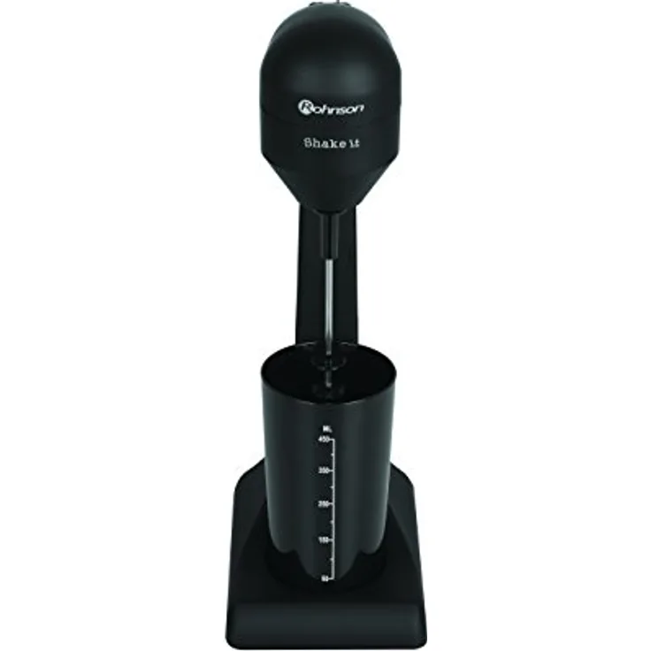 Rohnson R-447 Handmixer, 100 W Leistung, ideal für Frappé, Cocktails und Milchshakes, Schwarz