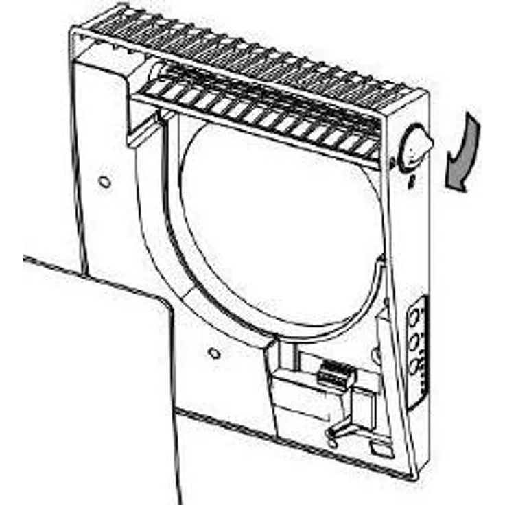 Siku Einlass für Wärmerückgewinnungslüfter Sphere Comfort 160, inkl. Platine, Klimaanlage Zubehör ohne Front