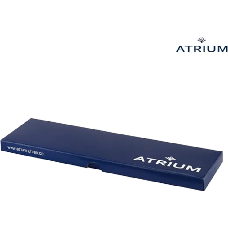 Atrium Kinderuhr, Lernuhr mit gestreiftem Textilband, 3 bar Wasserdichtigkeit – Bild 5