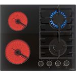 Phönix PG-604ET kombi Gaskochfeld Einbau Glaskeramik Kochfeld Gaskocher 4 Kochplatten autark Glas(freistehend- / Einbau- Gaskochfeld)