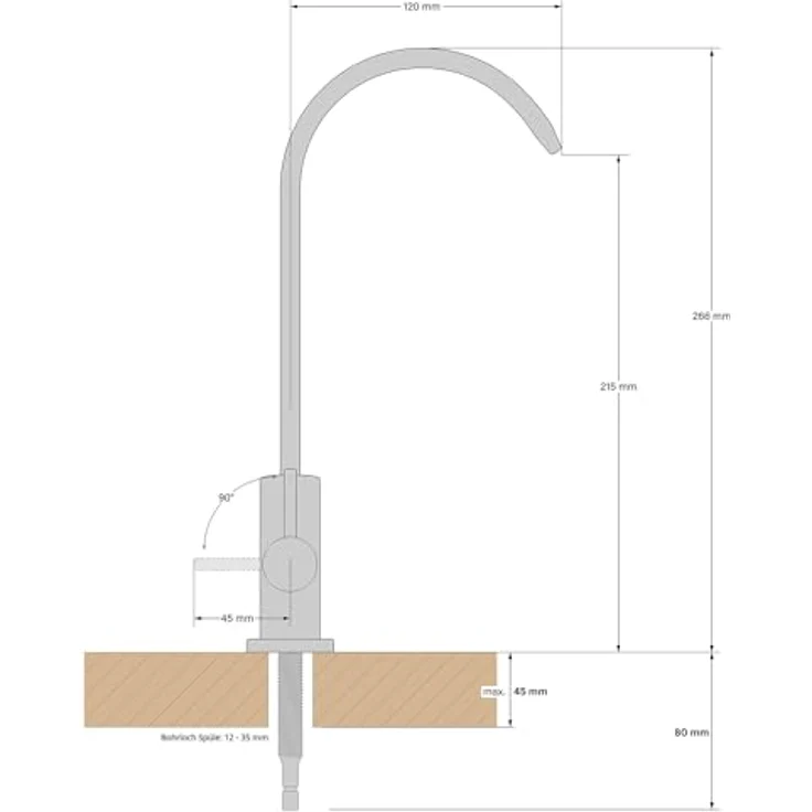 Neues Wasser AORA GT600 Umkehrosmoseanlage, 8-Stufen-Filtration, tanklos, Edelstahl SOFIA 1-Wege-Armatur, 1,57 l/min Durchfluss – Bild 9