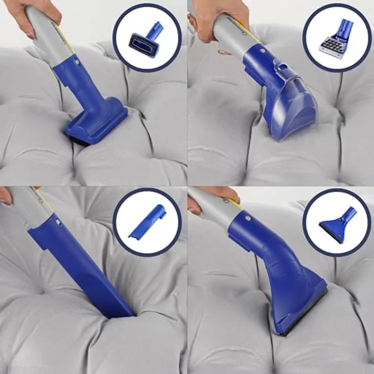Sommertal Teppichreinigungsgerät CompactCleaner WS450 5in1 +1L Polsterreiniger, 450w Eco Motor, Aqua Filter – Bild 7
