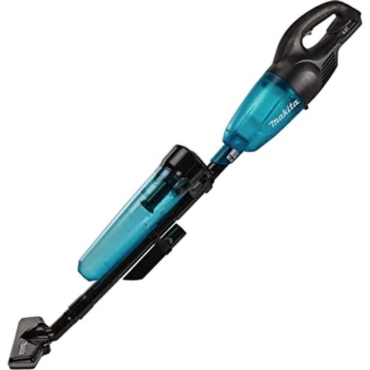Makita DCL180 SFCB Handstaubsauger + Zyklonfiltersystem + 1 Akku 18V 3Ah Li-Ion, blau