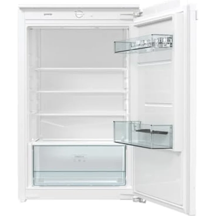 Gorenje RI209EE1 Einbau-Tischkühlschrank, Festtürtechnik, 131 Liter, CrispZone, EcoMode, LED Beleuchtung, Weiß – Bild 1