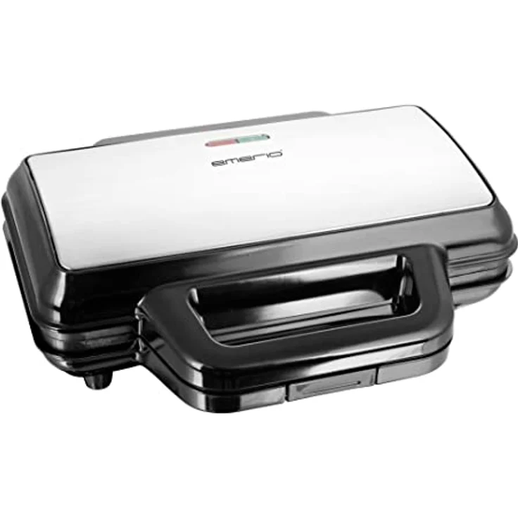 Emerio XXL Sandwichtoaster mit neuester ILAG® Antihaftbeschichtung aus Keramik welche BPA + PFAS frei ist, Muschelform für alle Toastgrößen geeignet, super leicht zu reinigen, 900 Watt, ST-127527.1 – Bild 4