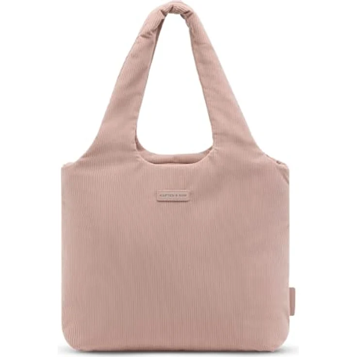 Kapten & Son Skara Shopper Tasche mit Laptopfach, 46 cm, 100% PET, rosa – Bild 1