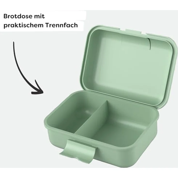 Haba Brotdose Wald, BPA-frei, spülmaschinengeeignet, 13 × 18 × 6,5 cm, kinderfreundliches Design – Bild 2