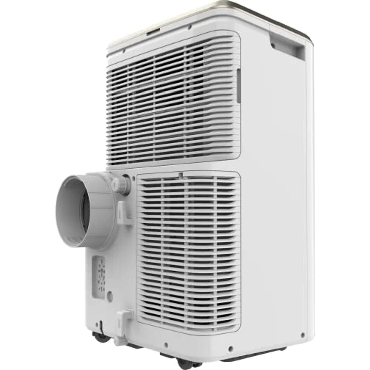AEG Chillflex Pro AXP26U338CW mobiles Klimagerät (LED Display, Touch-Buttons, Fernbedienung, 30-40 m², Kühlfunktion, Ventilator, Entfeuchtungsfunktion, Automatik, weiß-silber-schwarz) – Bild 4