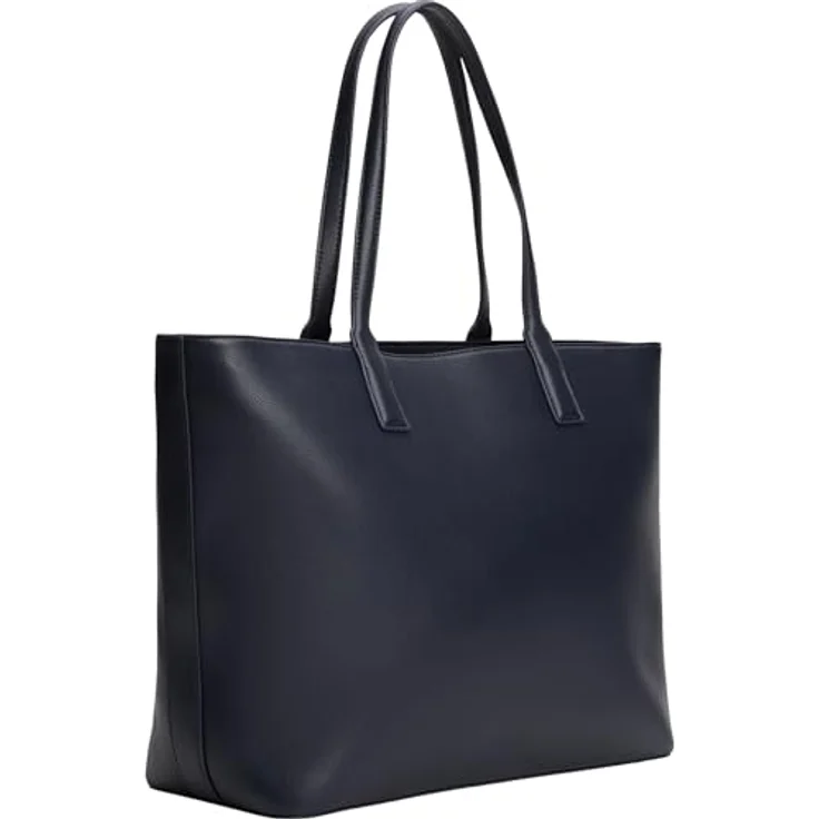 Tommy Hilfiger Logotape Shopper Tasche, 44 cm, space blue, 100% Polyurethan – Bild 2