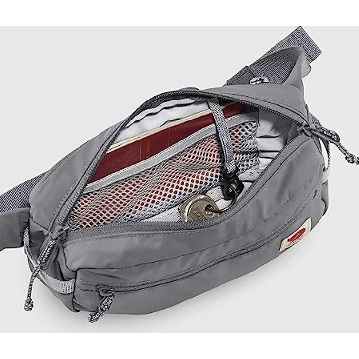 Fjällräven High Coast Hip Pack, Gürteltasche aus 100% Nylon, 21 cm, grau – Bild 3