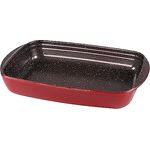 STONELINE Auflaufform 40 x 27 x 7 cm aus Borosilikatglas mit Antihaftbeschichtung, beschichtet mit echten Steinpartikeln, Ofenform, Backform, Bratform, Kuchenform