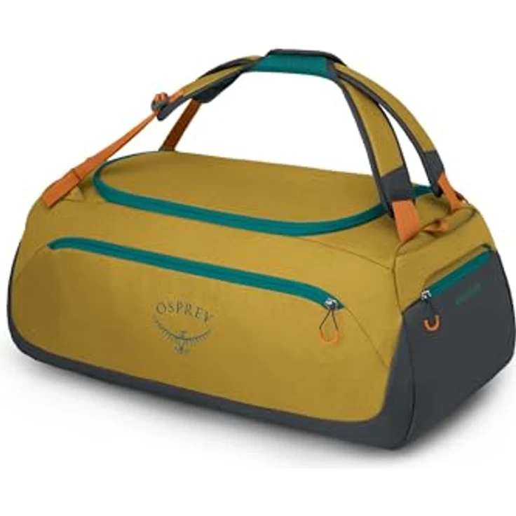 Osprey Daylite Duffel 60, Reisetasche aus 100% PET, 59 cm x 40 cm x 29 cm, gelb – Bild 1