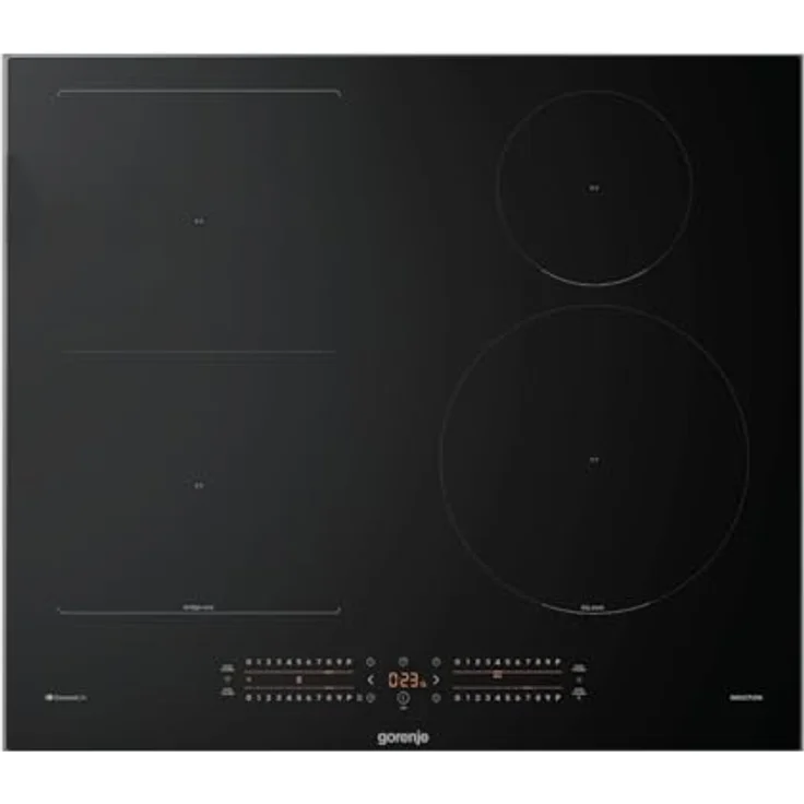 GORENJE Flex-Induktions-Kochfeld GI6432BXWF, 60cm Kochfeld mit BridgeZone und Edelstahlrahmen, Schwarz – Bild 1