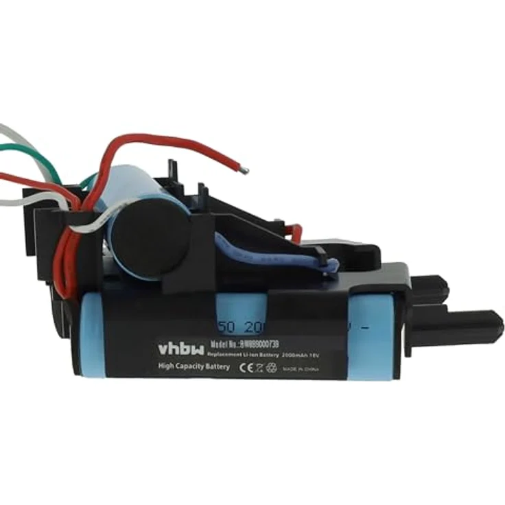 vhbw 1x Akku kompatibel mit AEG CX7-2 35WR 90027758300, CX7-2-35RM, CX7-2 35WR 90027758500 Staubsauger Schwarz Blau (2000 mAh, 18 V, Li-Ion) - Wiederaufladbar, Lithium-Ion, 2000 mAh, 18 Volt – Bild 5
