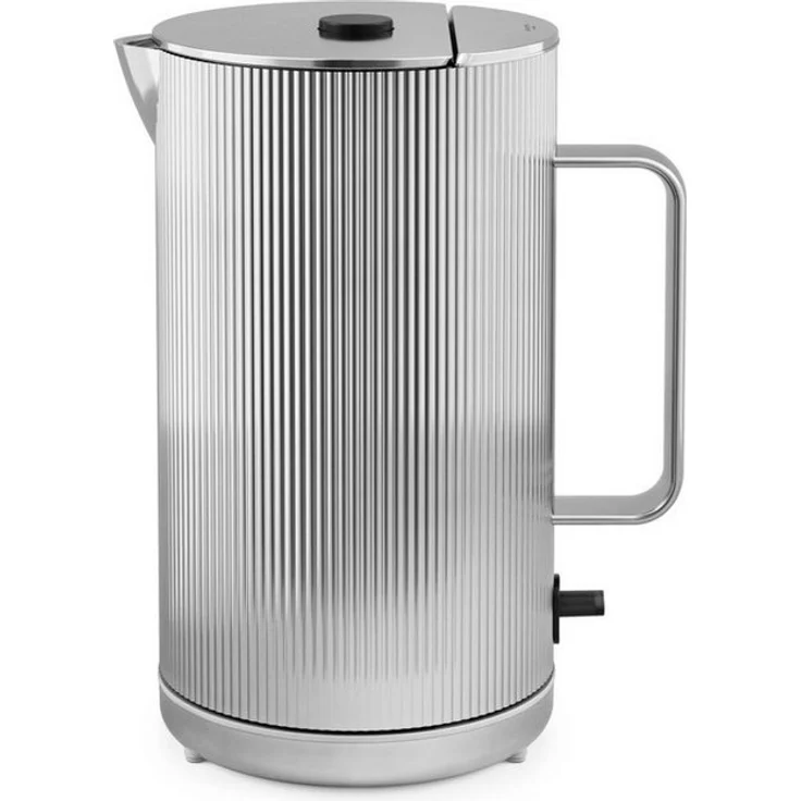Georg Jensen Wasserkocher Bernadotte Edelstahl, 1,5 l, Art Déco-inspiriertes Design, LED-Lichtanzeige, Edelstahloberfläche – Bild 1
