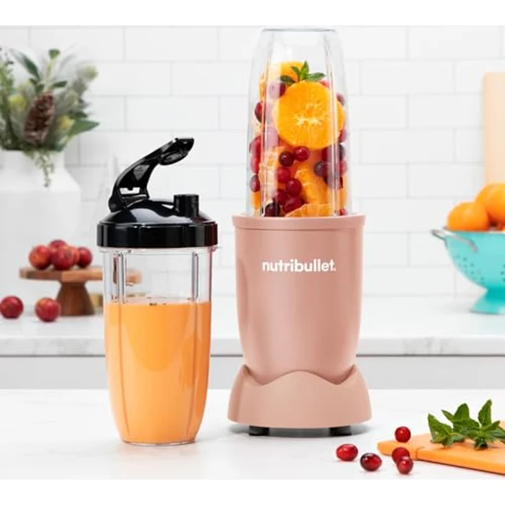 NutriBullet NB907MACL Mixer 0,9 l Sport-Mixer 900 W Pink - Leistungsstarker 900 Watt Motor, Pulsfunktion, Edelstahlklingen – Bild 3